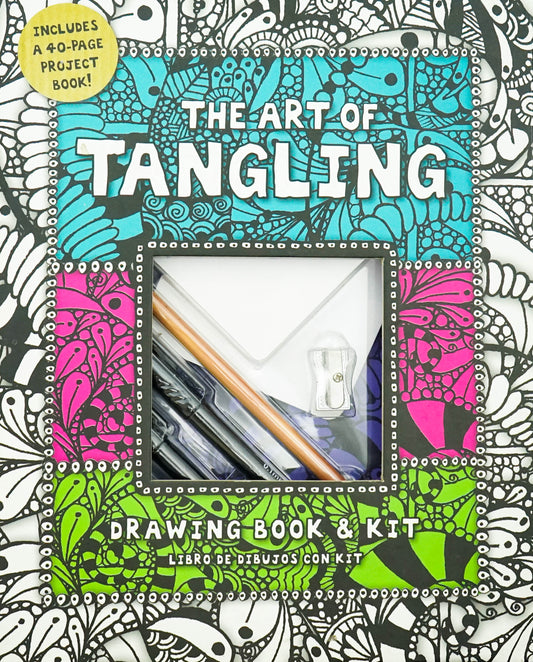 The Art Of Tangling: Drawing Book & Kit