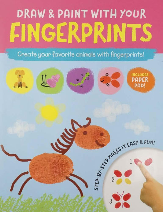 Draw & Paint With Your Fingerprints