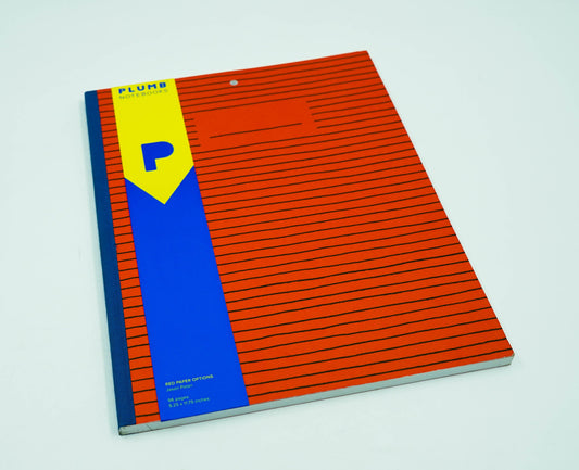 Plumb Notebooks Red Paper Options (Large)
