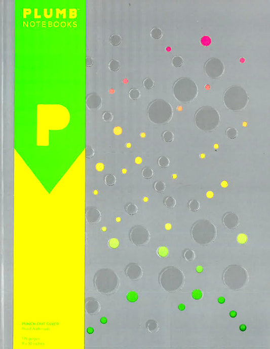 Plumb Notebooks Silver Punch Out Notebook (Large)