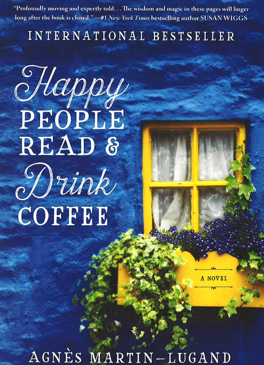 Happy People Read And Drink Coffee