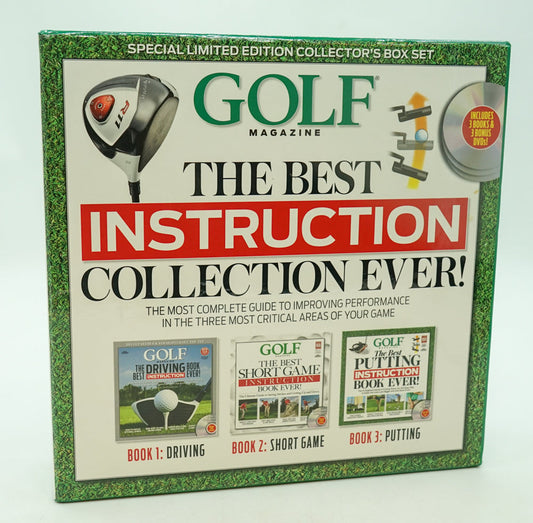 Golf: The Best Instruction Collection Ever (Special Limited Edition Collector's Box Set)