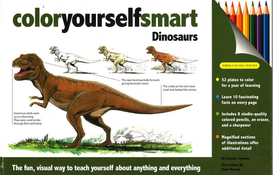 Color Yaourself Smart Dinosaurs