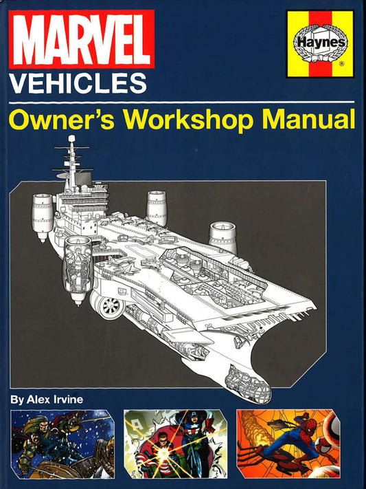 [Additional 30% Off From 27 Feb - 3 March 2024] Marvel Vehicles : Owner's Workshop Manual