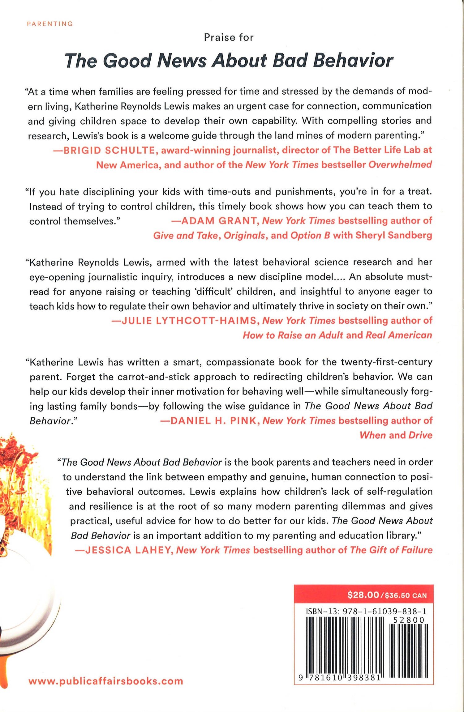 Bad Behavior Examples Book The Good News About Bad Behavior: Why Kids Are Less Disciplined Than E ...