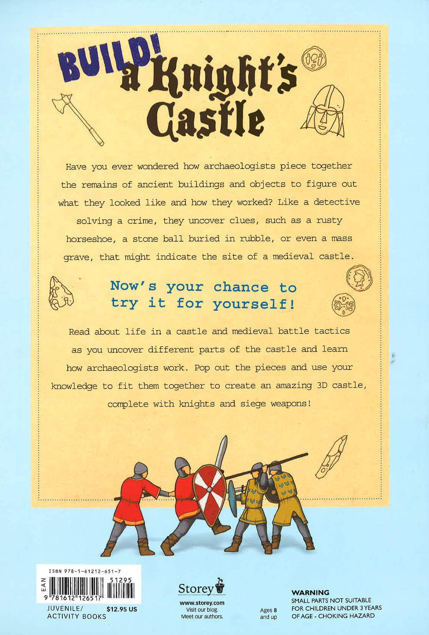 BookXcess　Archaeology　–　Knight's　Castle:　Paper　Toy　Build!　A