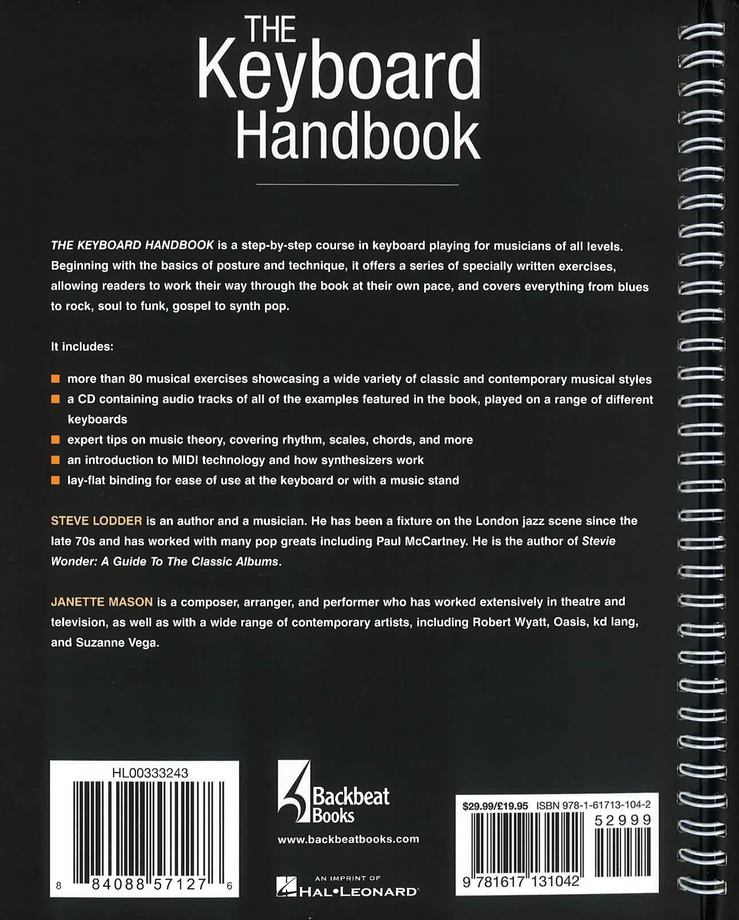Keyboarding Book The Keyboard Handbook – BookXcess
