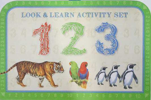 [Bargain Corner] Look & Learn Activity Set: 123