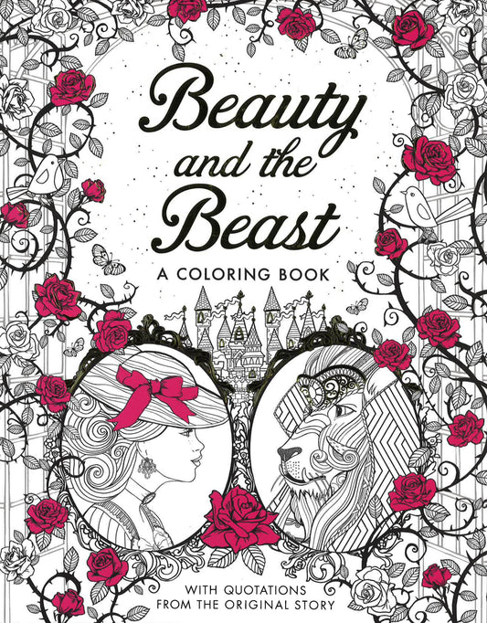 Beauty And The Beast: A Coloring Book