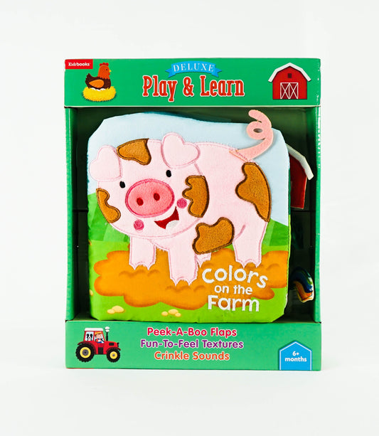 Colors On The Farm (Deluxe Play & Learn)