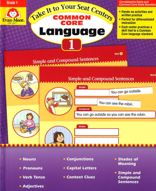 Take It To Your Seat: Language Centers, Grade 1