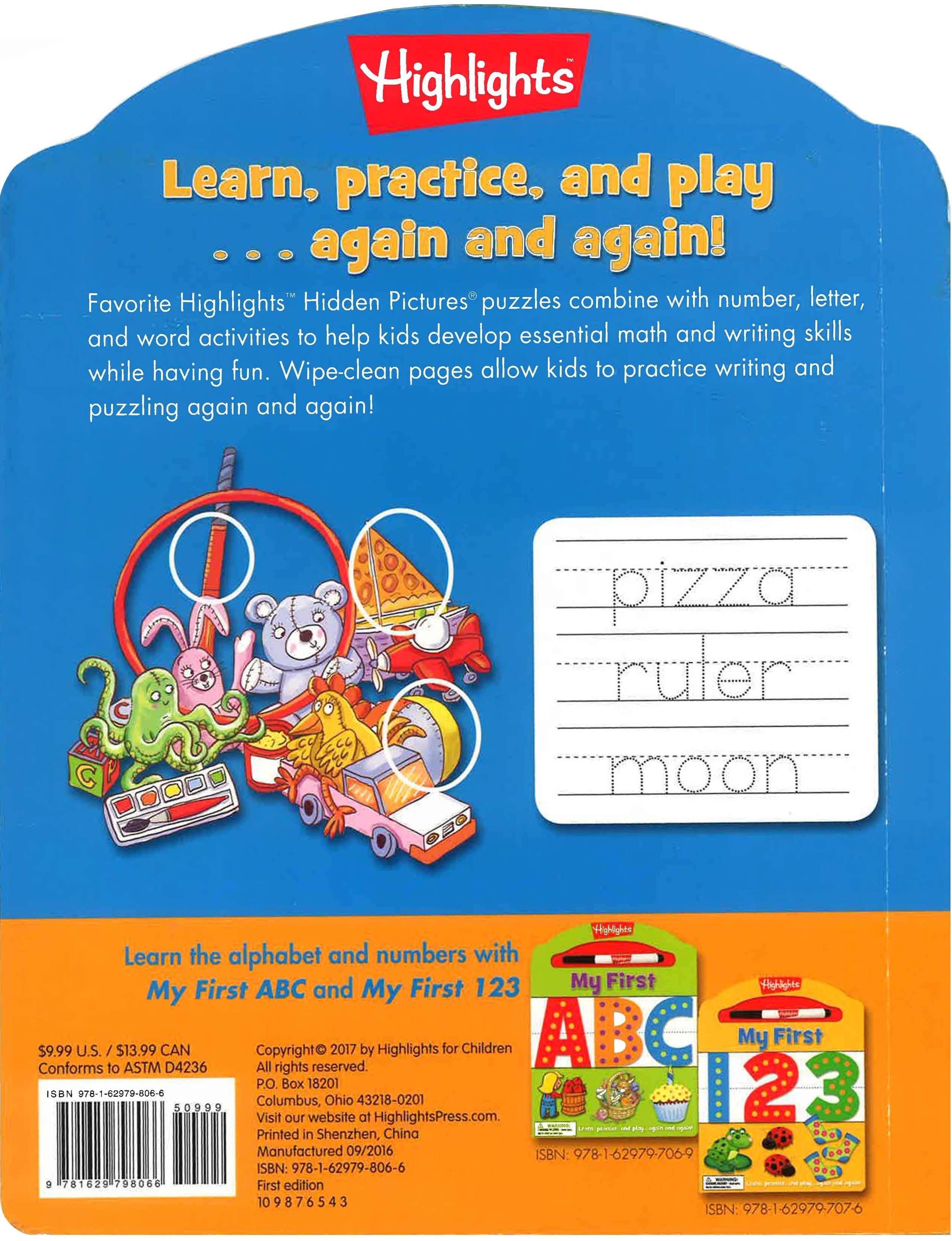 Hidden Lessons Book My First Hidden Picture Learning Fun – BookXcess