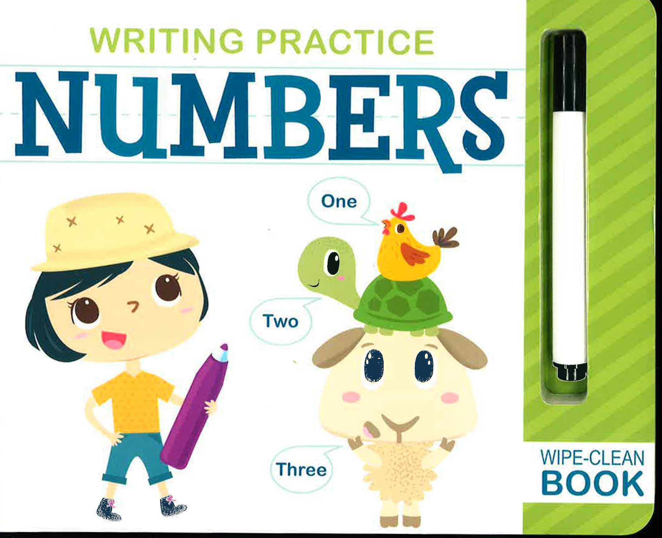 Writing Practice: Numbers (Wipe Clean Book) – BookXcess