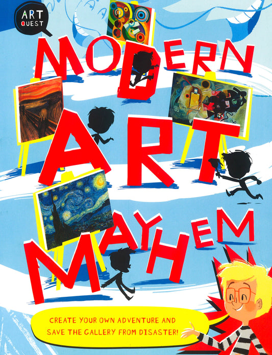 Modern Art Mayhem: Create Your Own Adventure And Save The Gallery From Disaster!