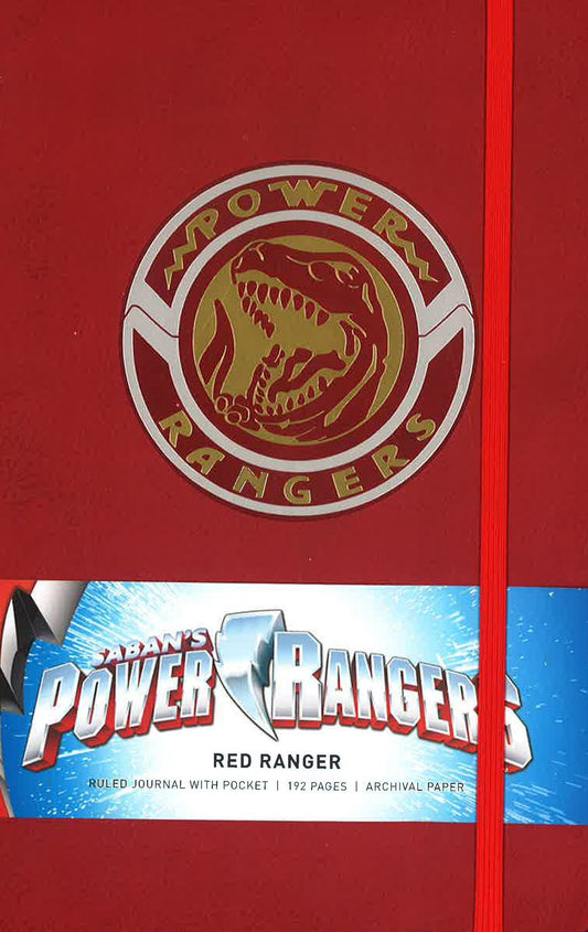 Power Rangers: Red Ranger HarDCover Ruled Journal (Insights Journals)