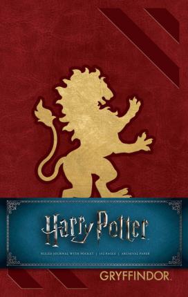Harry Potter Gryffindor Hardcover Ruled Journal: Redesign
