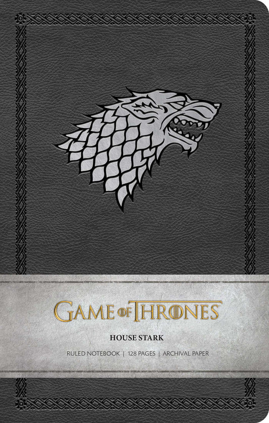 Game Of Thrones: House Stark Ruled Notebook