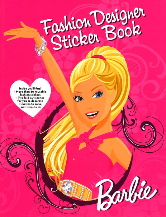 Barbie Fashion Designer Sticker Book
