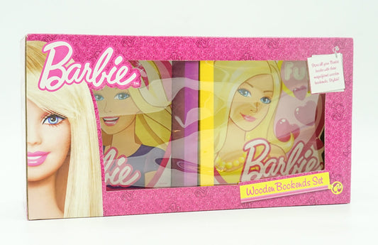 Barbie Wooden Bookends Set