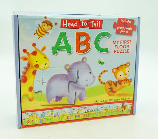 My First Floor Puzzle: Head To Tail Abc