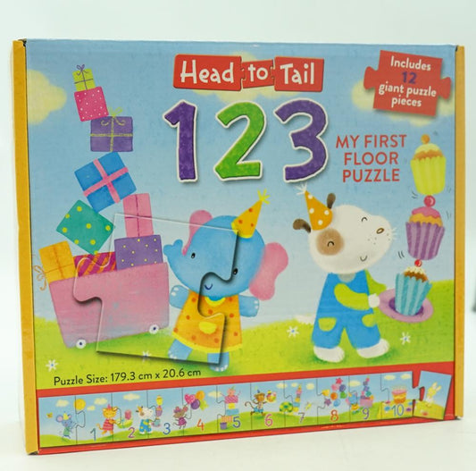 Head To Tail 123 Floor Puzzle