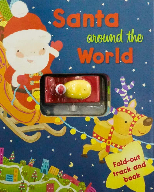 Santa Around The World - Sleigh & Track Set
