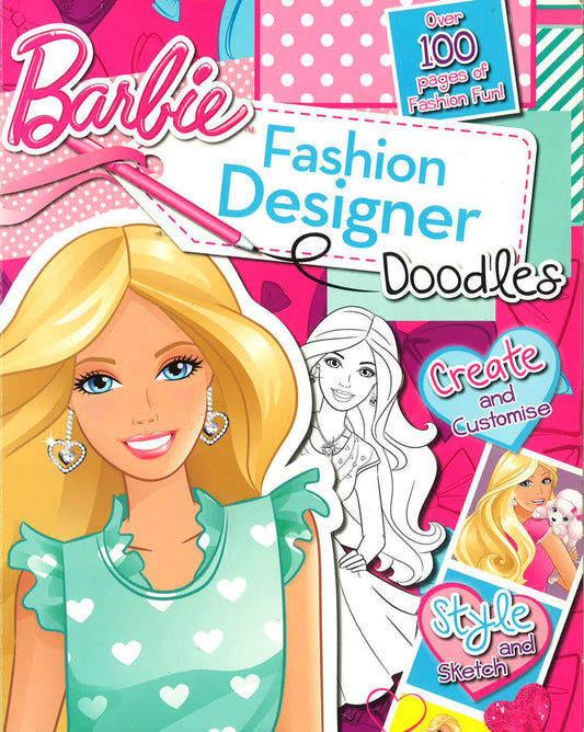 Barbie Designer Doodle Book