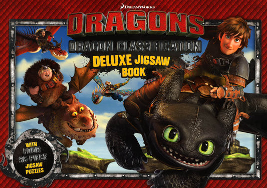 Dragons Deluxe Jigsaw Book
