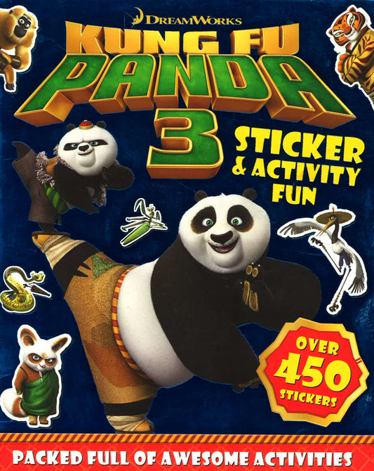 Kung Fu Panda 3 Sticker & Activity Fun