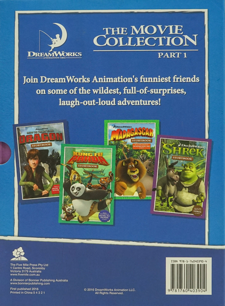 Dreamworks 4 Book Slipcase + Poster – BookXcess