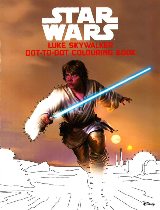 Star Wars:  Luke Skywalker Dot-To-Dot Colouring Book