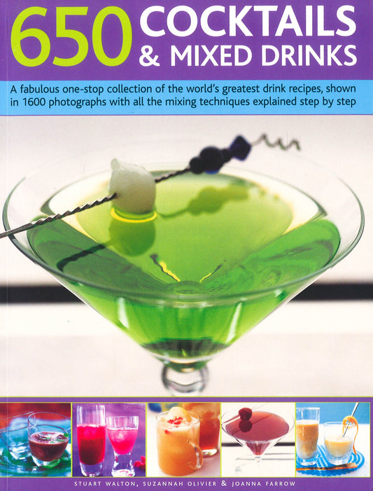 650 Cocktails Mixed Drinks:A Fabulous