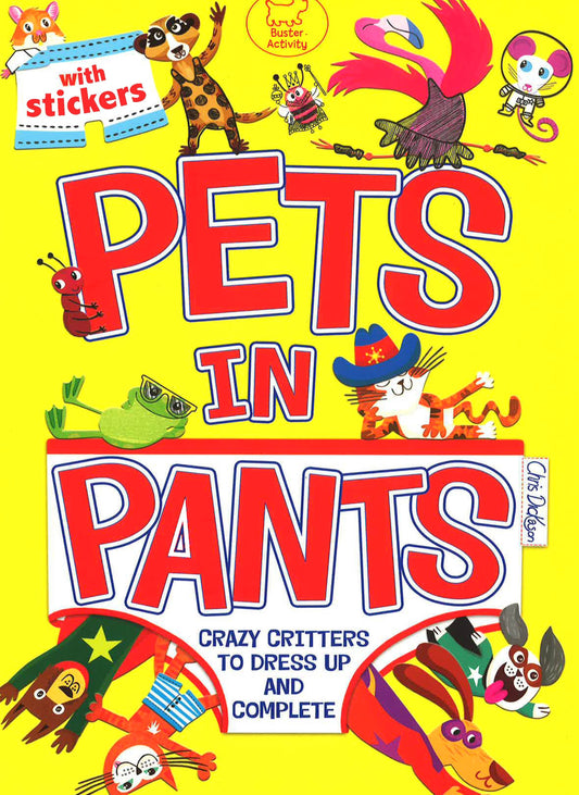 Pets In Pants (With Stickers)