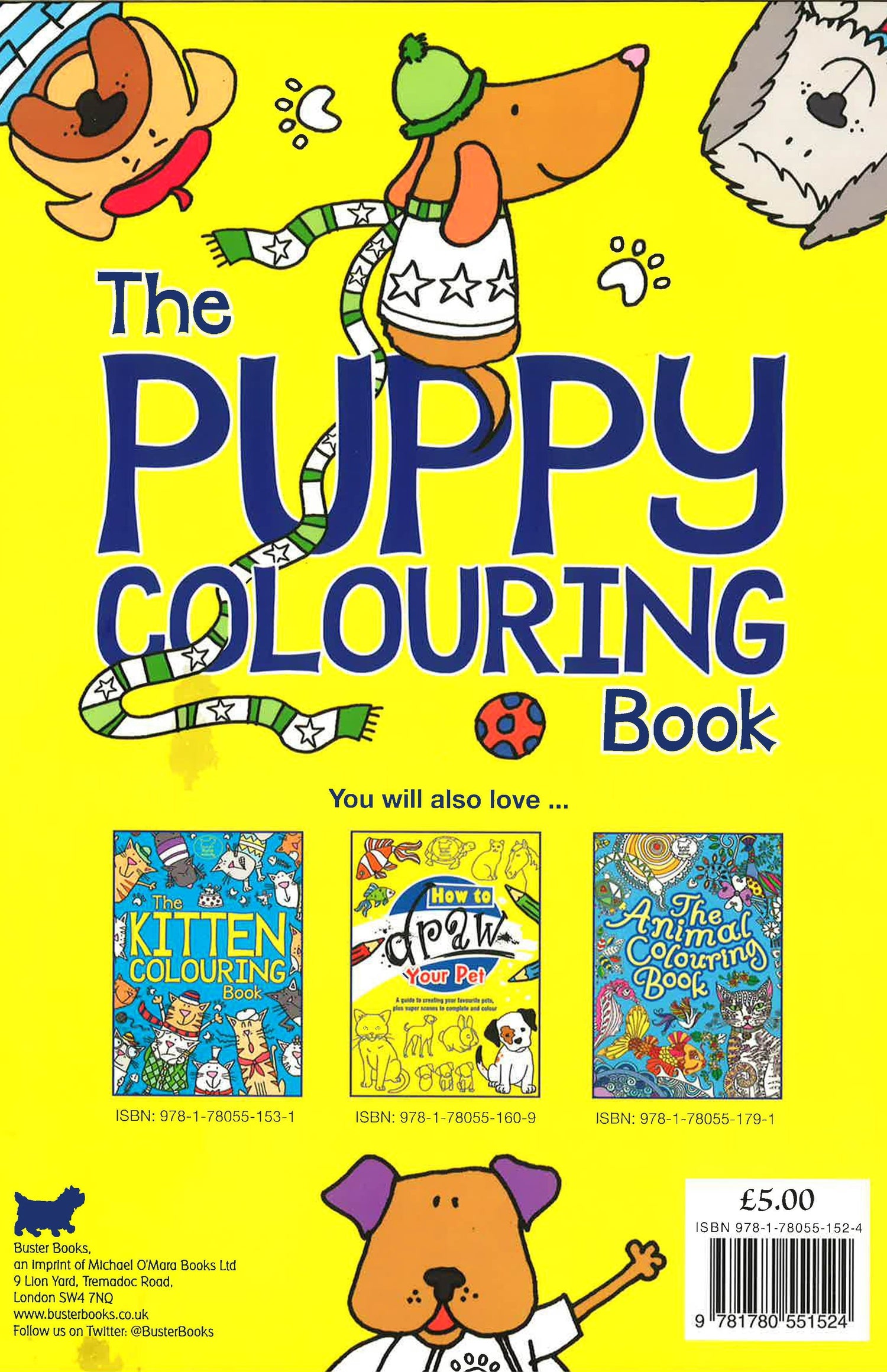 Color Book Pupped The Puppy Colouring Book – BookXcess