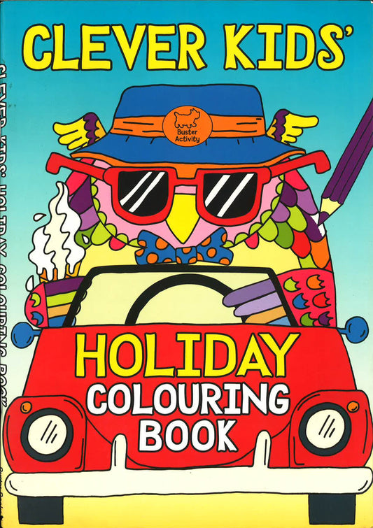 (Original Price RM12.90) Clever Kids' Holiday Colouring Book
