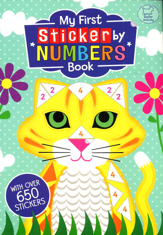 First Sticker By Numbers Book