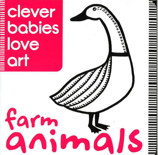 [Flash Sale  RM 9.03 from  1-6 May 2024] Farm Animals (Clever Babies Love Art)