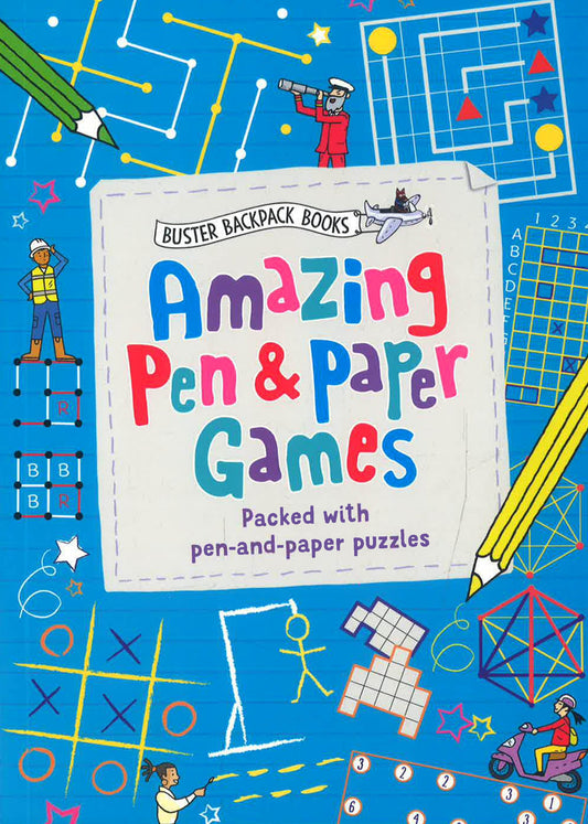 Amazing Pen & Paper Games: Packed With Pen-And-Paper Puzzles