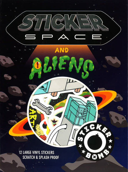 Sticker Space & Aliens