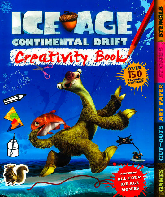 Ice Age Continental Drift Creativity Book