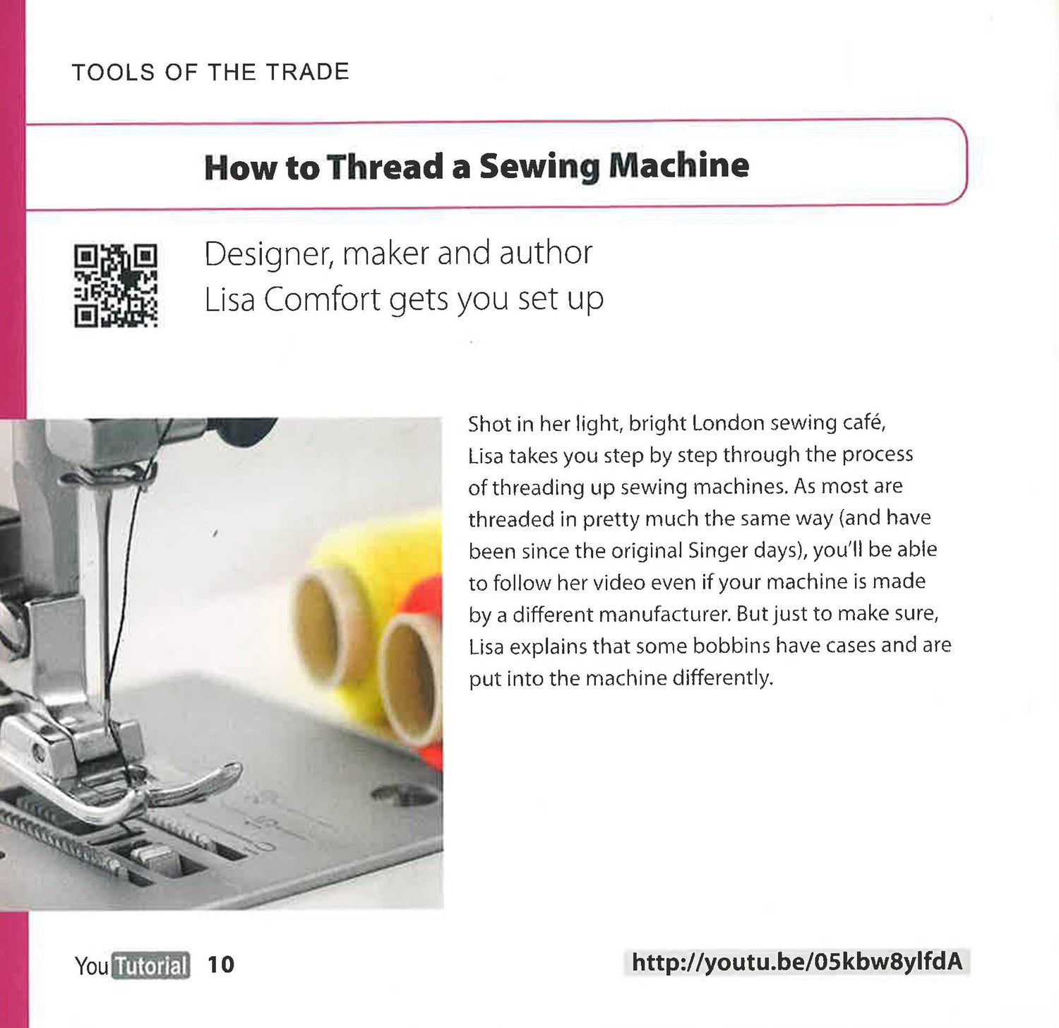 Yoututorial: Sewing – BookXcess