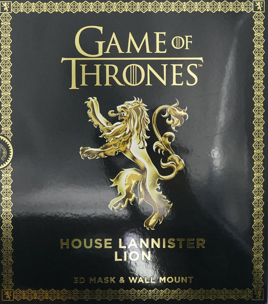 [Additional 30% Off From 27 Feb - 3 March 2024] Game Of Thrones Mask: House Lannister Lion