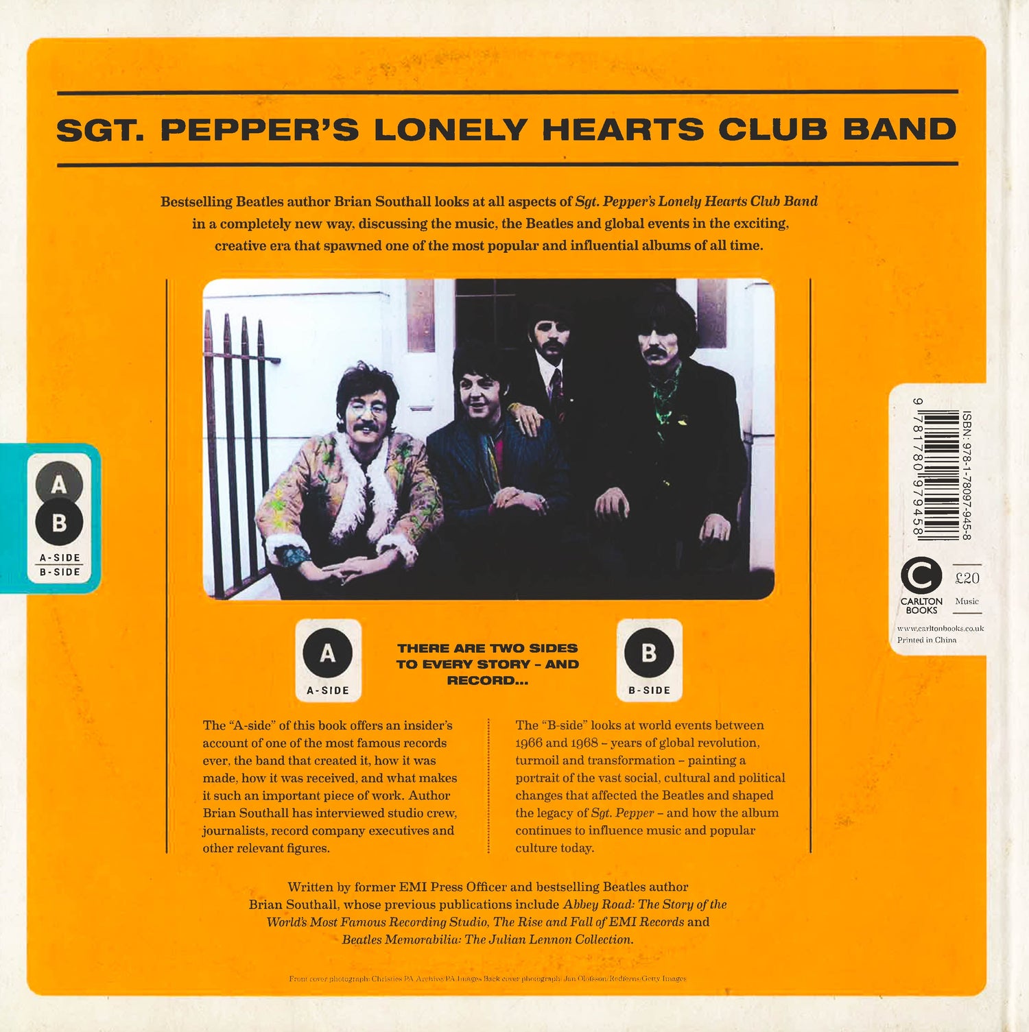 初回UK盤 Sgt. Pepper's lonly harts club b Sgt. Pepper's Lonely Hearts Club Band: The Album, the Beatles, and