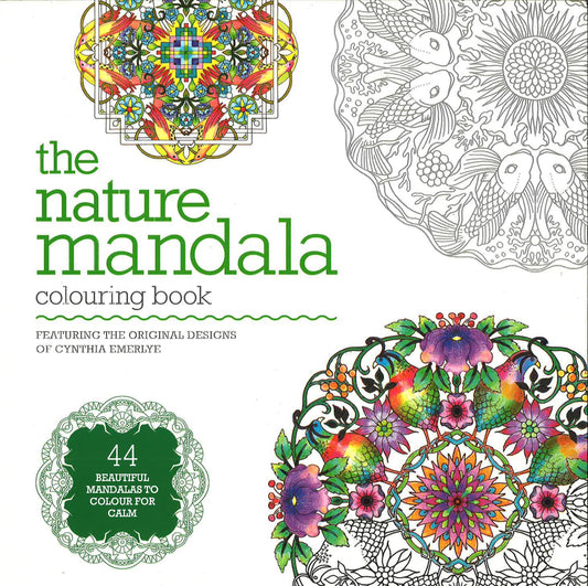 The Nature Mandala Colouring Book