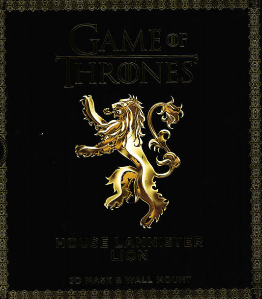 Game Of Thrones Mask - Lannister Lion
