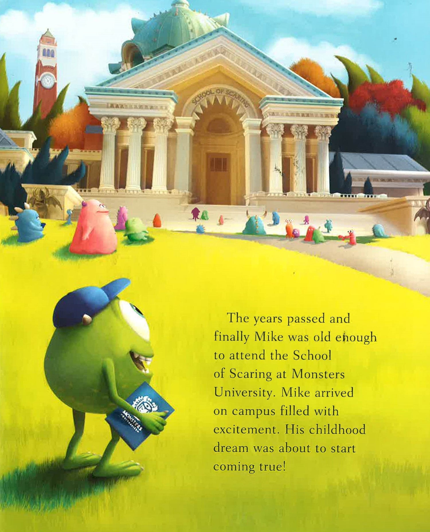 Disney Pixar Monsters University Magical Story: The Story Of The Film ...