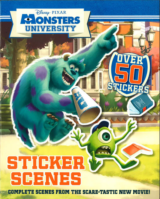 Disney Pixar Monsters' University: Sticker Scene