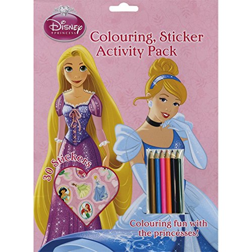 Disney Princess Colouring, Sticker Activity Pack