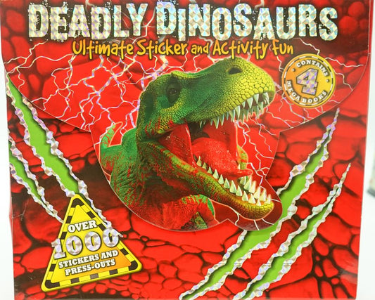 Deadly Dinosaurs Ultimate Sticker And Activity Fun