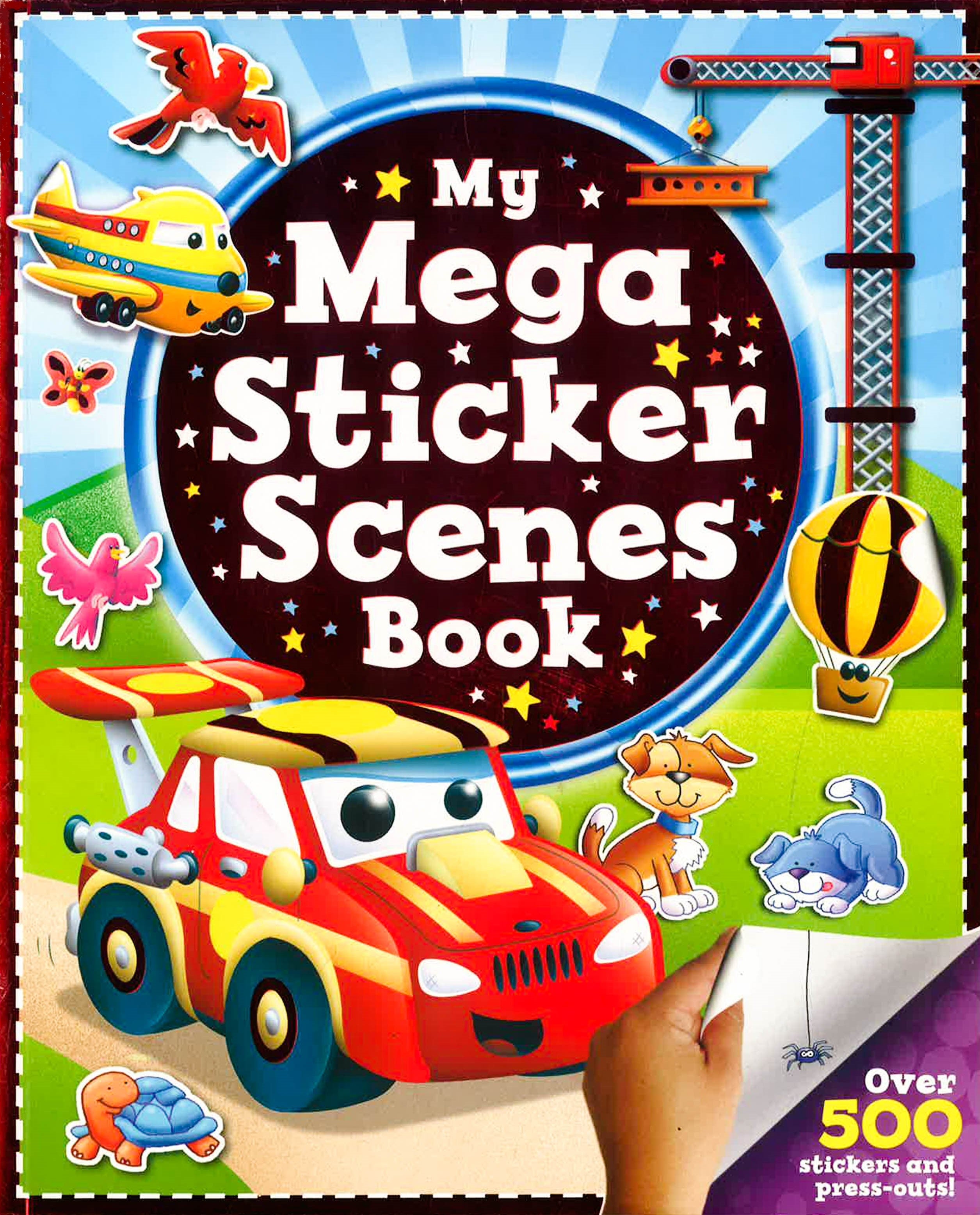 My Mega Sticker Scenes Book – BookXcess